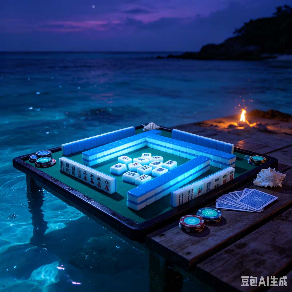 unique text mahjong tiles design
