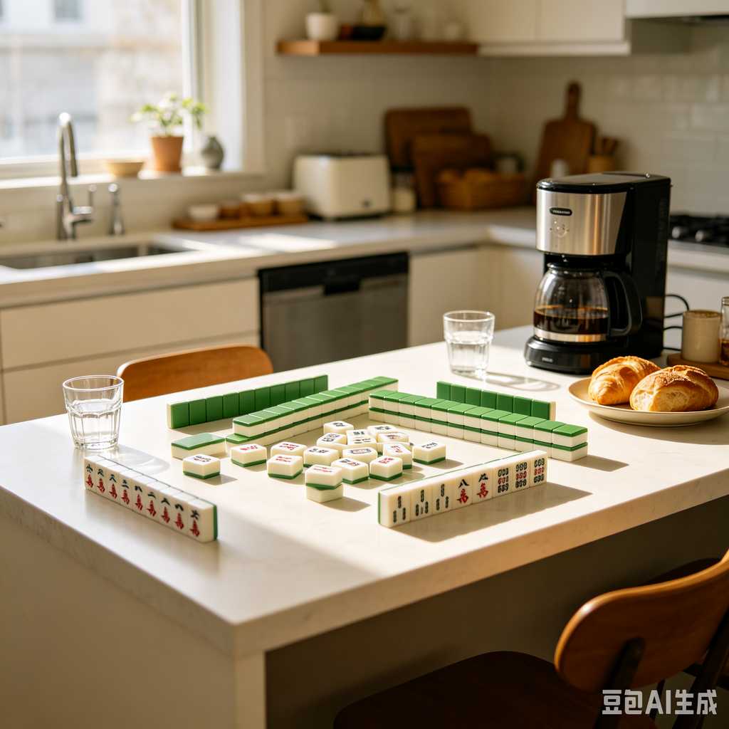 large print mahjong set