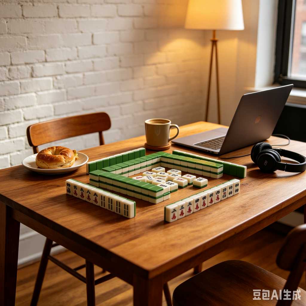 matte finish mahjong set